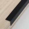 Coengwui Aluminum Corner Guards, Peel and Stick L-Shaped Molding Trim