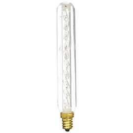 Bulbrite Incandescent T6.5 Candelabra Screw Base (E12) Light Bulb, 9 Watt, Clear