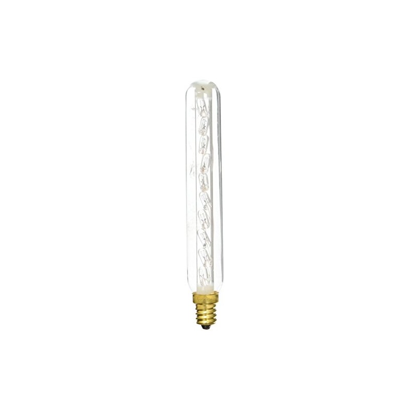 Bulbrite Incandescent T6.5 Candelabra Screw Base (E12) Light Bulb, 9