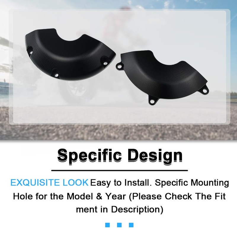 Mantt Clutch Engine Cover Guard Fit for KLX300 KLX300R KLX300SM