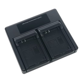 Dual USB Battery Charger for Canon LP-E12, LPE12, LC-E12 EOS M, EOS M2, EOS M10, EOS M50, EOS Rebel SL1, EOS 100D Digital Camera