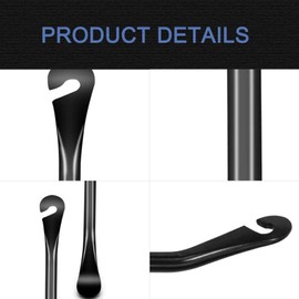 3 pieces bicycle tyre lever, carbon steel tyre lever, mounting lever, bicycle tyre repair tyre change tool set.