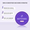 Balm Foundation for Mature Skin, Hydrating Coverage Foundation Balm Buildable