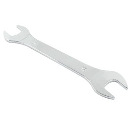 Hordion 14mm x 15mm Open End Wrench, Super Thin Wrench Metric Chrome Plated Steel Wrench for General Repairs Household Maintenance