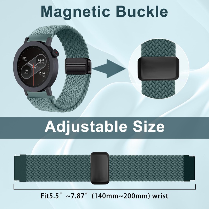 PaceBid Nylon Strap for CMF by Nothing Watch Pro 2,