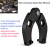 CASTNOO Adjustable Gland Nut Wrench 7463 Suitable for Hydraulic Cylinders