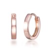 Philip Jones Rose Gold Plated Hoop Earrings