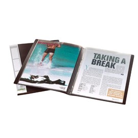 DURABLE Le Lutin 2421-01 Display Book DIN A4 with 40 Pockets Blue