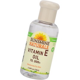 Pongnas Aceite de Vitamina E, Blanqueador, Hidratante, Nutritivo para el Rostro, Botella Verde de 75ml, Mañana
