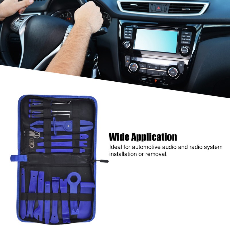 21Pcs Auto Removal Tool Trim Pry Repair Set Kit for