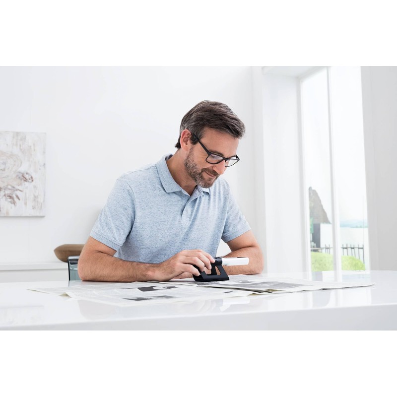 Eschenbach Optik Mobase Magnifying Glass Stand for Handheld Magnifier MobiluxLED
