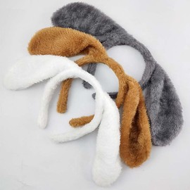 Dog Headband Dog Ears Puppy Ears Floppy Dog Ears Floppy Dog Headband Animal Headbands World Book Day Fancy Dress Costume Headbands For Kids Adults (Brown Floppy Dog Ears)