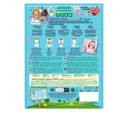 7th Heaven Llamacorn Sheet Face Masks – Skincare Set for Kids Aged 8+ – Fanciful Llama and Unicorn Mix Face Mask Sheet with Coconut & Papaya – Sheet Masks to Calm, Hydrate & Moisturise Skin