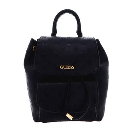 GUESS Logo Pattern Backpack, Black, M