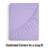 MistyMorning Extra Deep Fitted Sheet 16''/40cm, Egyptian Cotton bed sheets