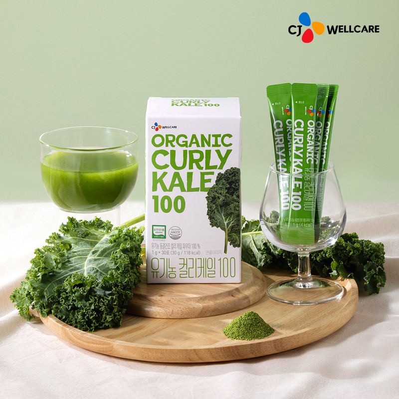 Hanppuri CJ Wellcare Organic Curly Kale 100 (1g per packet)