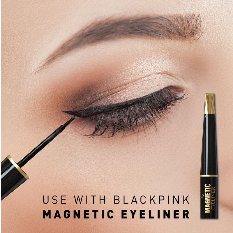 BlackPink Mink 5D Magnetic Lashes Liner-Lash 2 Step Simple Lover