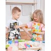 WERNNSAI Floreale Set Chef per Bambini - Impermeabile Bambini Grembiule