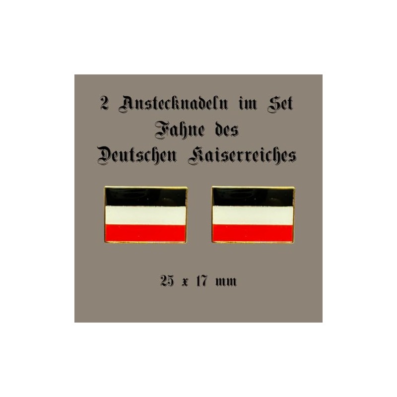 Flag German Empire, German Empire, Germany, Flag, Black/White/Red, Rectangular, Pack