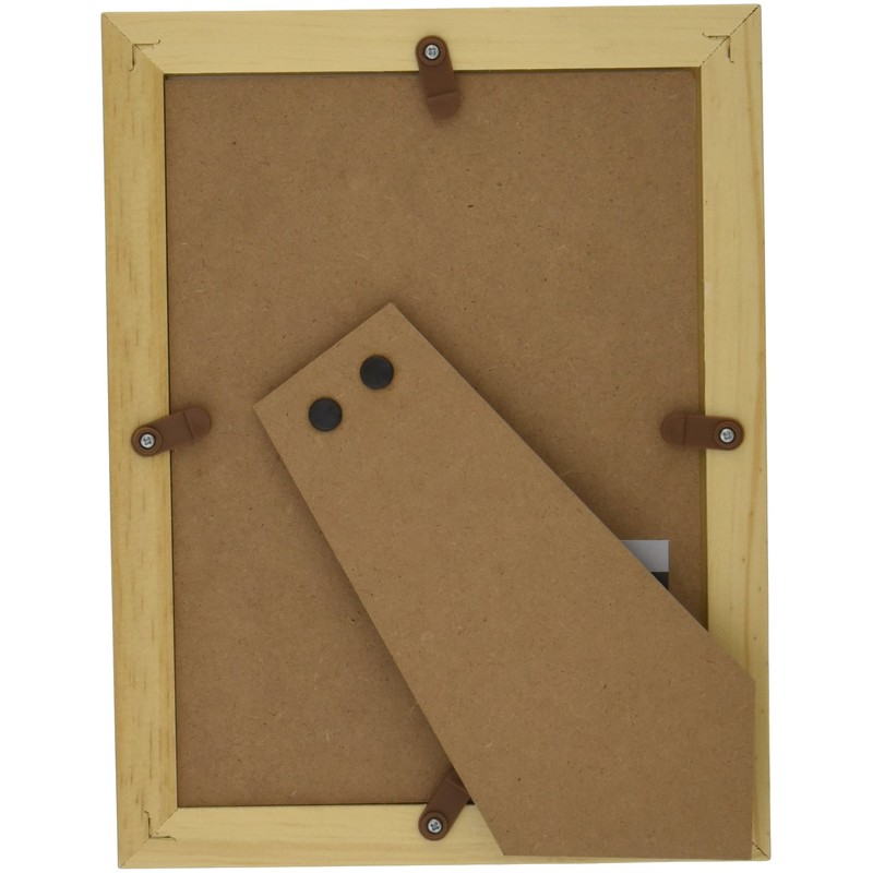 FUJICOLOR フォトフレーム 写真立て MT-K2 L/ハガキ/2L 木製 ホワイト 27541