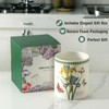 Howise Ceramic Sunflower Baking Casserole Dish with Handles,Large 2 pieces