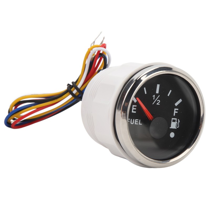 2in Fuel Level Gauge Colorful Backlight Fuel Level Meter for