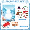 Pasimy Christmas Pin Games Reusable Pin The Nose On Snowman