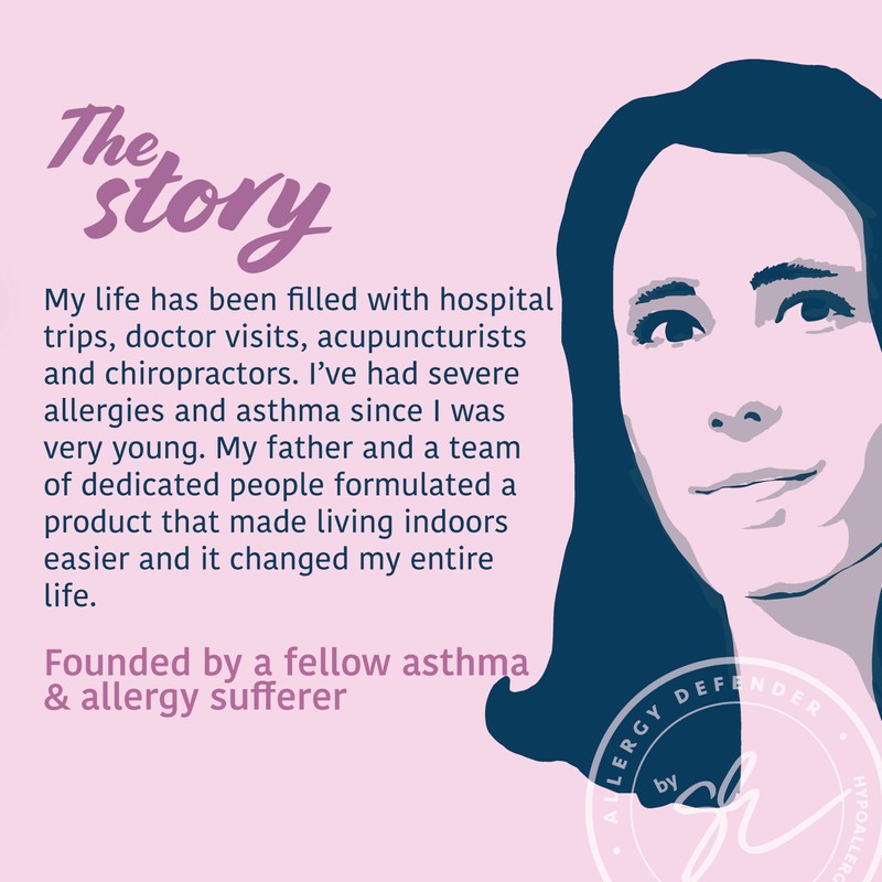 Allergy Asthma Clean Allergen Spray, Pets, Dust Allergies & More,