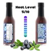 Hellfire Blueberry Hell Hot Sauce with Carolina Reaper Peppers, Gourmet,