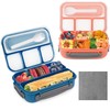 2pcs Loncheras para Niñas Bento Box Fiambrera - Fiambrera Cajas