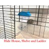 Mcage Large 3-Level Mouse Mansion Acrylic Base Gerbil Habitat Guinea