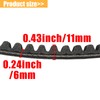 QAZAKY 3 Pcs Drive Belt Compatible with Comet 203785 203785A