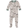 Gerber - Paquete de 2 Pijamas con pies para bebé,
