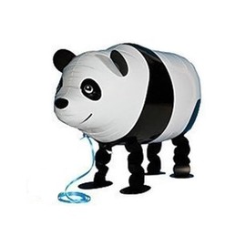 Morndew 2 PCS Walking Panda Foil Balloons for Kids Themed Party Children Toys Birthday Party Baby Shower Wedding Party Decorations