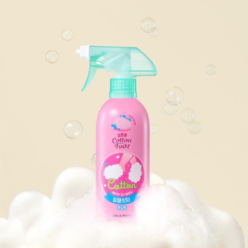 ON:THE BODY Cotton Foot Shampoo 385ml (5 Options) - #Peach