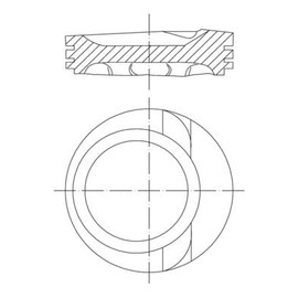 Mahle Original 030 68 02 Piston