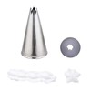 thermohauser Star nozzle set (stainless steel), L and XXL, diameter