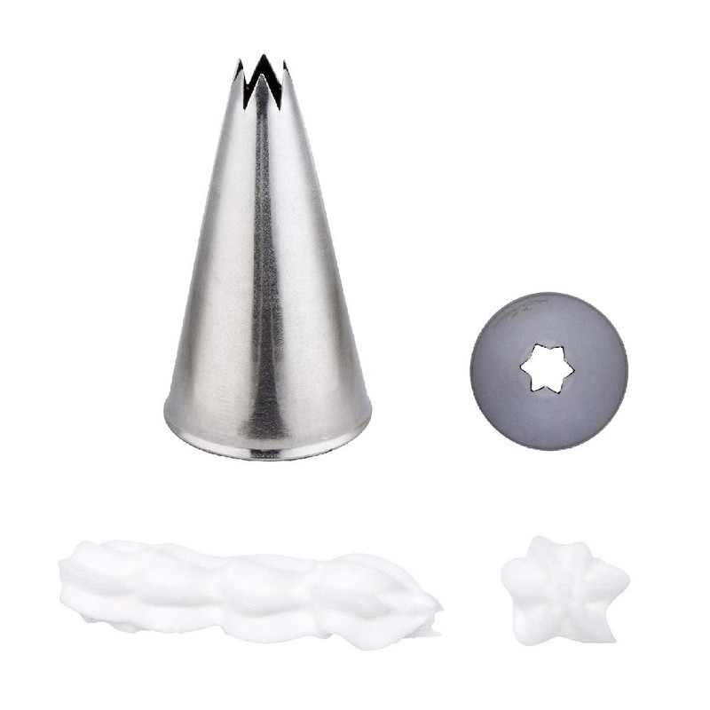 thermohauser Star nozzle set (stainless steel), L and XXL, diameter