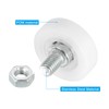 PATIKIL 25mm Drawer Rollers, 8 Pack Plastic Drawer Pulley Replacement