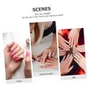 Housoutil 20pcs Nail Charms Cute Metal Manicure Decorations for Nail