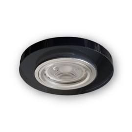 12 V LED Recessed Spotlight Model S1370BK | Installation Housing Black | 5.5 W LED Bulb Warm White