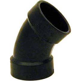 GENOVA 80640 4" 45D ABS ELBOW, 4"