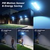 WYWNA Solar Lights Outdoor, 6000K LED Solar Lights Outdoor Waterproof,