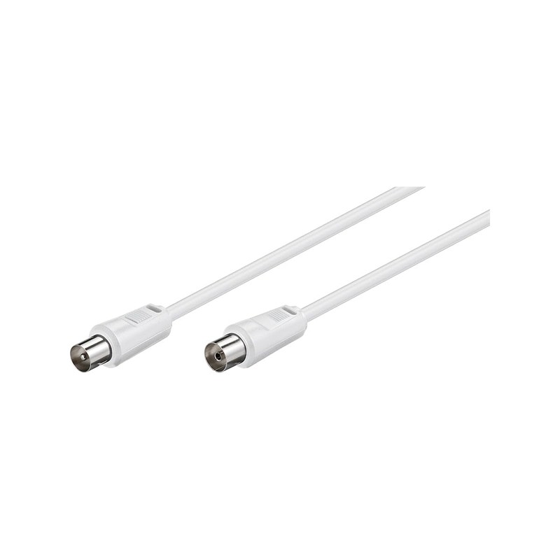 Goobay 11512 Antenna Cable 5 m / Coaxial Male to
