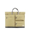 ROKA London Blackfriars M Recycled Canvas Messenger Bag (Khaki)