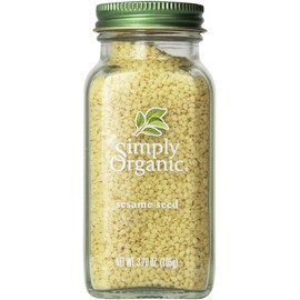 Simply Organic Whole Sesame Seed, Certified Organic | 3.7 oz | Sesamum indicum L.