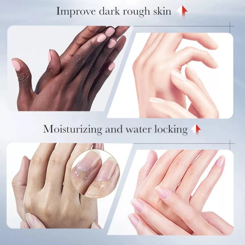 Set Limpiador Facial Aclarar Y 4 Cremas Para Manos Sadoer