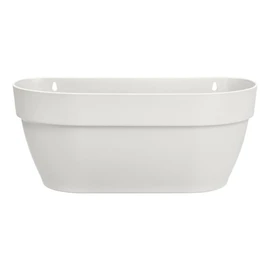 elho Vibia Campana Wall Basket 35 - Planter for Balcony & Outdoor - Ø 35.0 x H 14.8 cm - White/Silky White