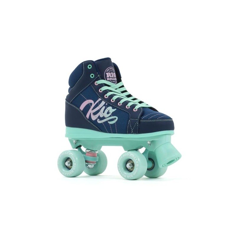 Rio Roller Lumina Quad Roller Skate Navy/Green