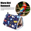 Warm Bird Nest Soft Thickened Foldable Bird Hanging Bed Toy